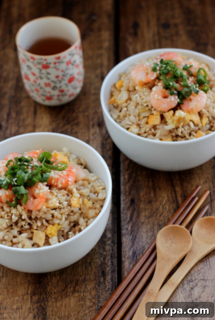 Ginger Shrimp Fried Rice