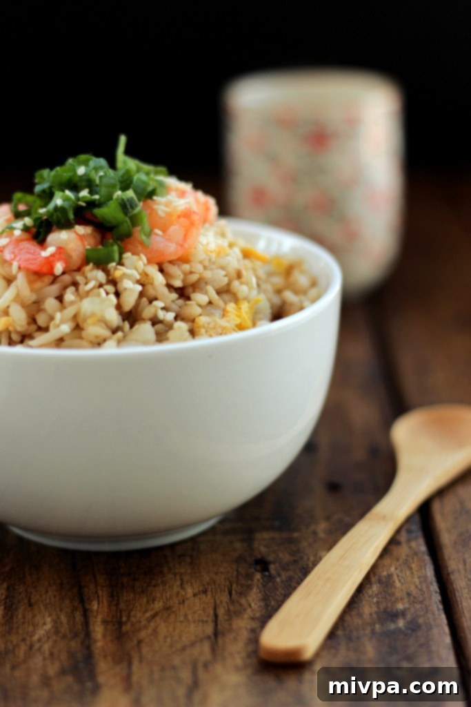 Ginger Shrimp Fried Rice