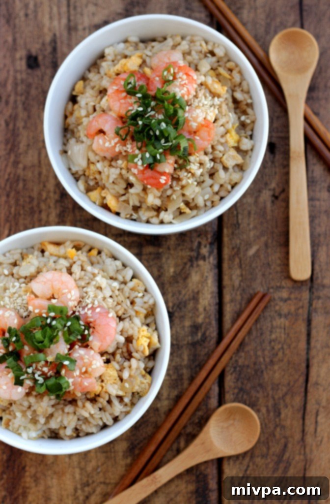 Ginger Shrimp Fried Rice