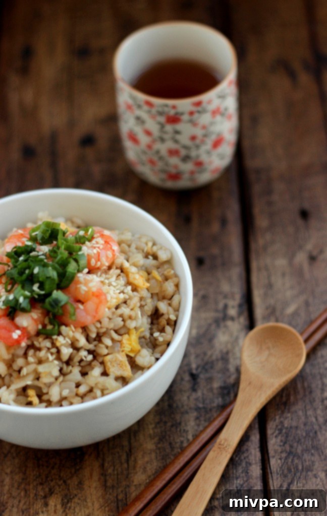 Ginger Shrimp Fried Rice