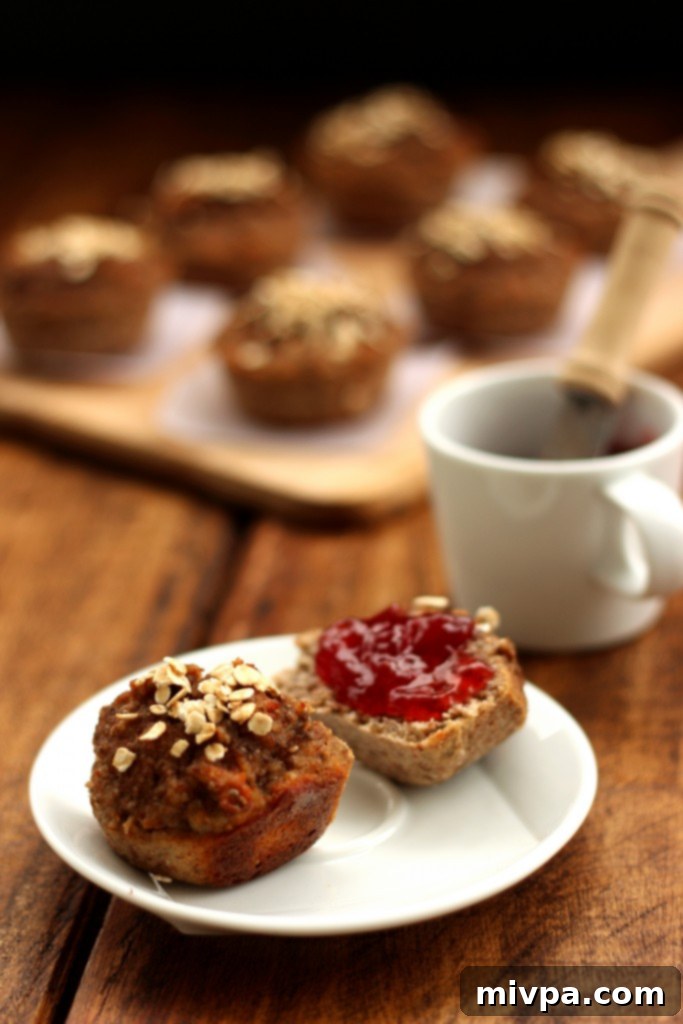 Gluten-free Banana Chia Muffins