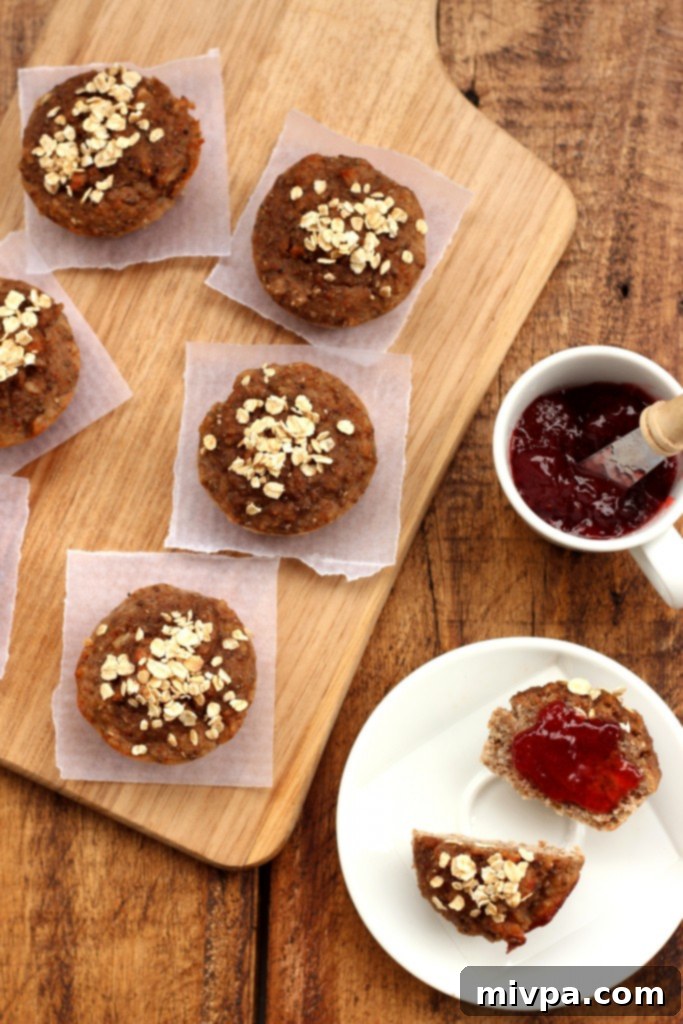 Gluten-free Banana Chia Muffins