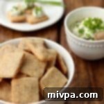 Grain-free Cheese Crackers recipe card image