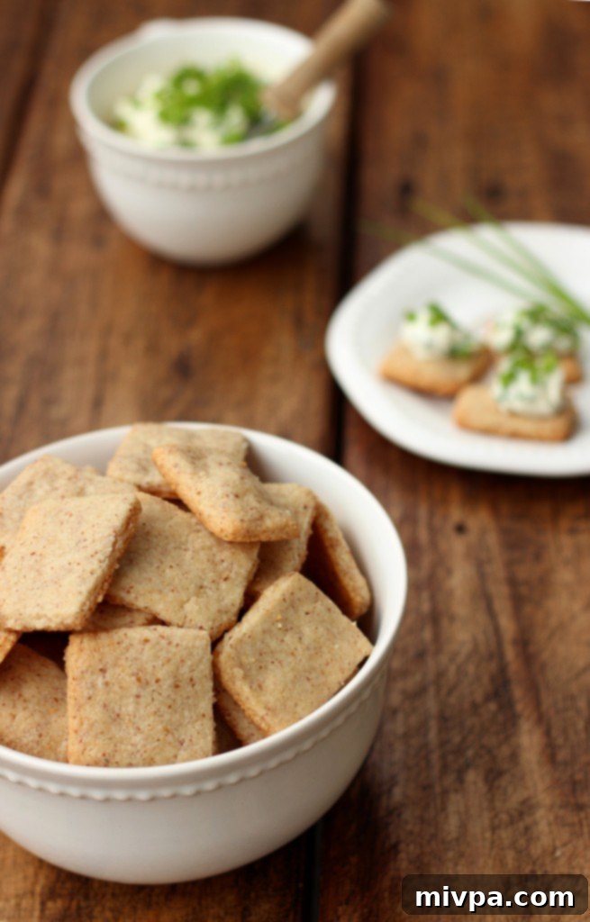 Crispy Grain-free Cheese Crackers, perfectly golden
