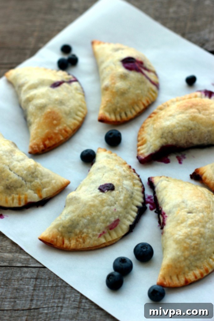 Easy Blueberry Hand Pies