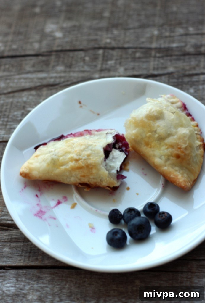 Easy Blueberry Hand Pies