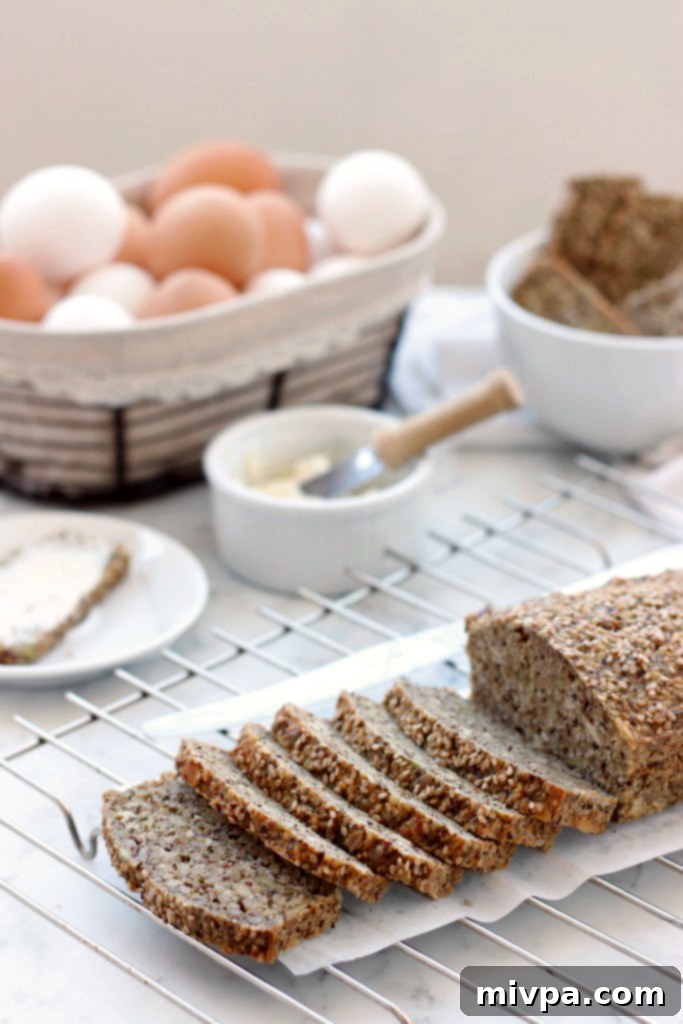 Grain-free Multi-Seed Bread Slices