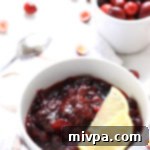 Effortless Plant-Based Gluten-Free Cranberry Sauce 2 20-Minute Homemade Cranberry Sauce