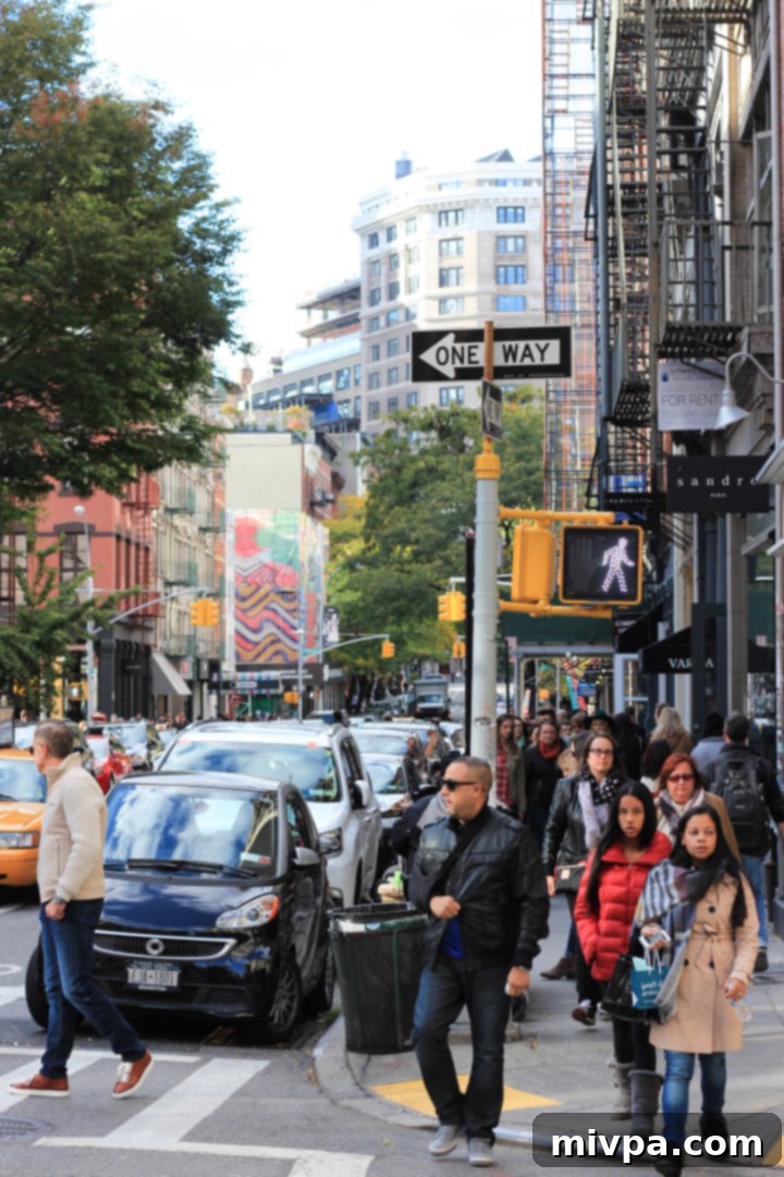 Quaint Little Italy Street Scene