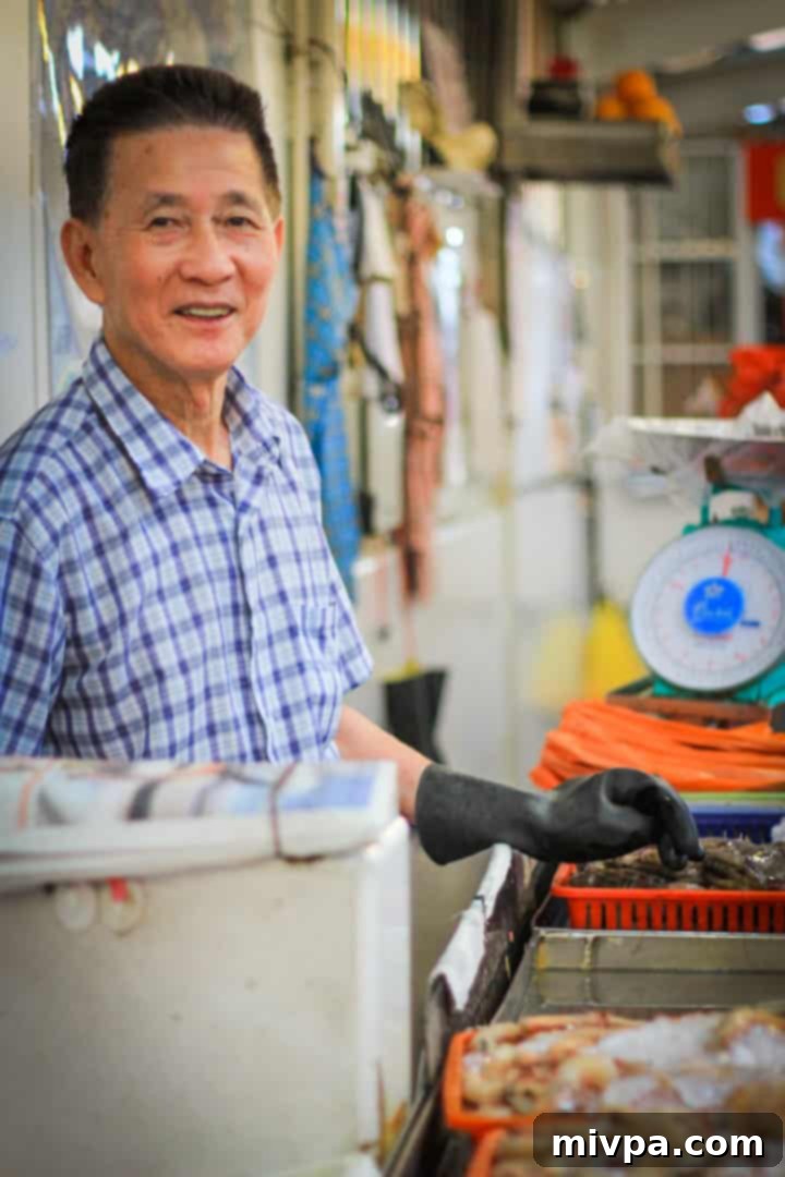 Little India - Candid shot of a local