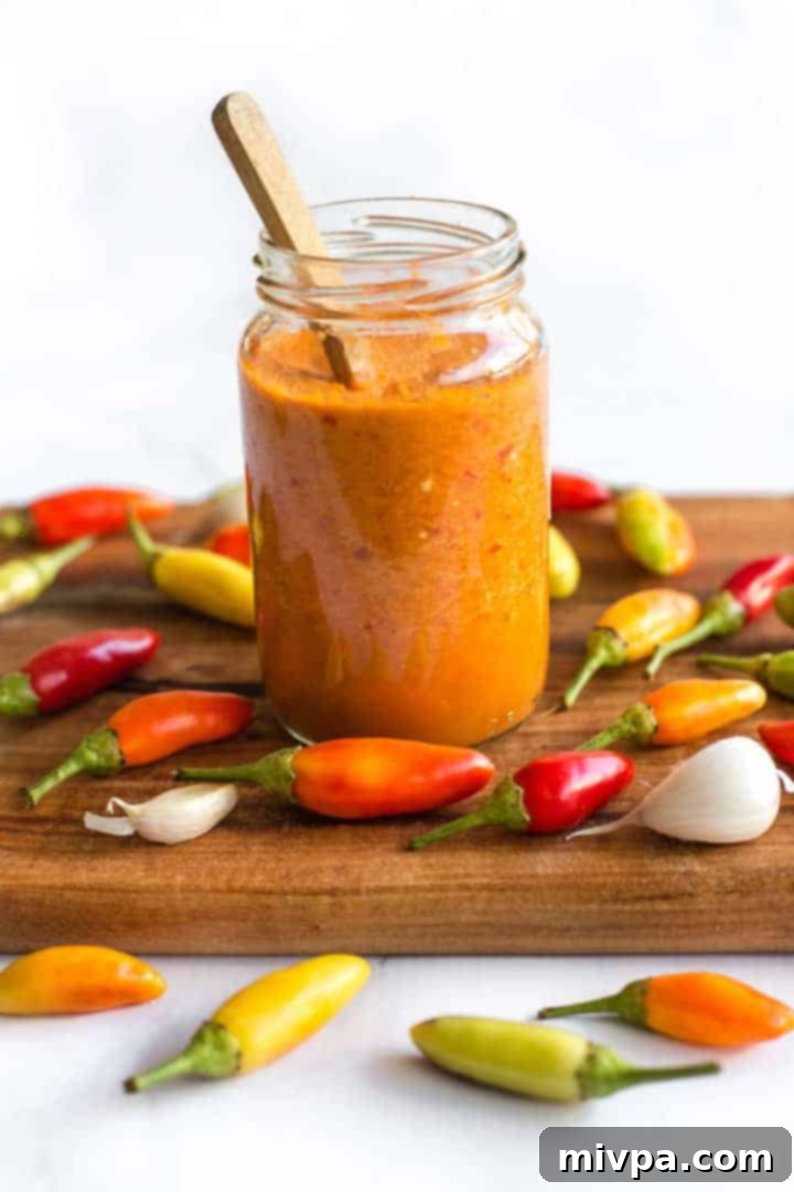 Homemade Sriracha Chili Sauce (Gluten-Free, Paleo)