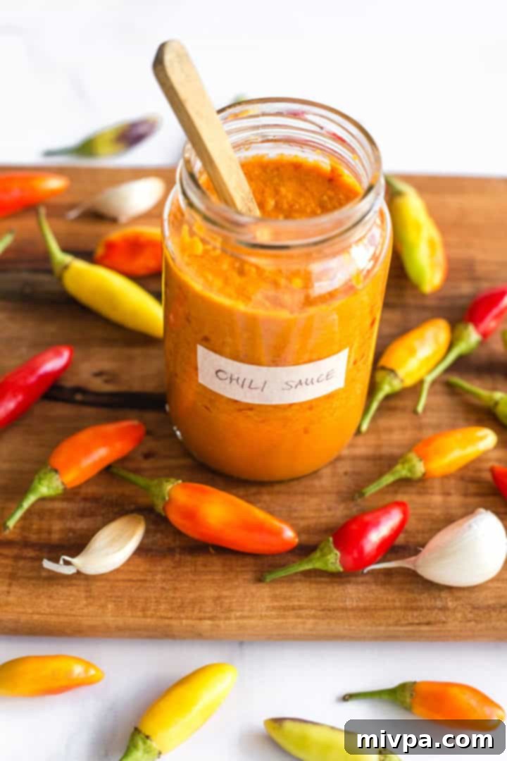 Homemade Sriracha Chili Sauce (Gluten-Free, Paleo)