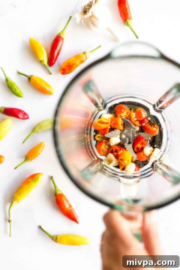 Homemade Sriracha Chili Sauce (Gluten-Free, Paleo)