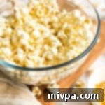 Easy Homemade Popcorn Stovetop or Microwave 2 img 20857 10