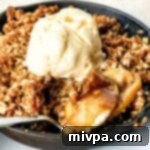 Gluten-Free Apple Crisp with Oats (Dairy-Free, Vegan)