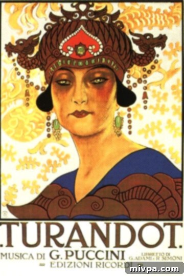 Turandot's Unforgettable Hungarian Mutton Goulash 2 Turandot opera poster