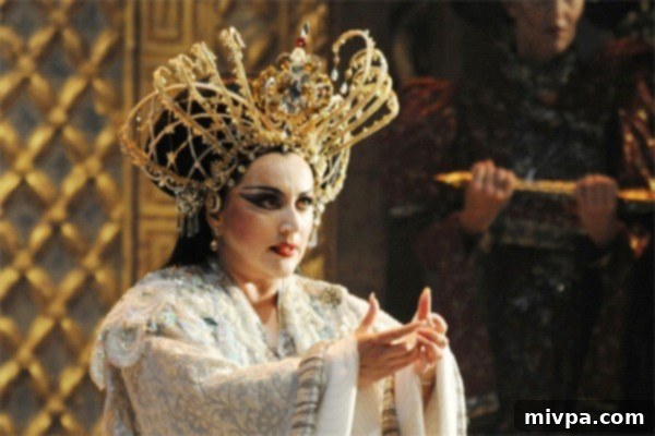 Turandot's Unforgettable Hungarian Mutton Goulash 3 Gyöngyi Lukács as Princess Turandot