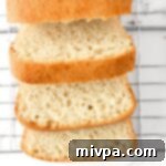 Sliced Bread on wire rack
