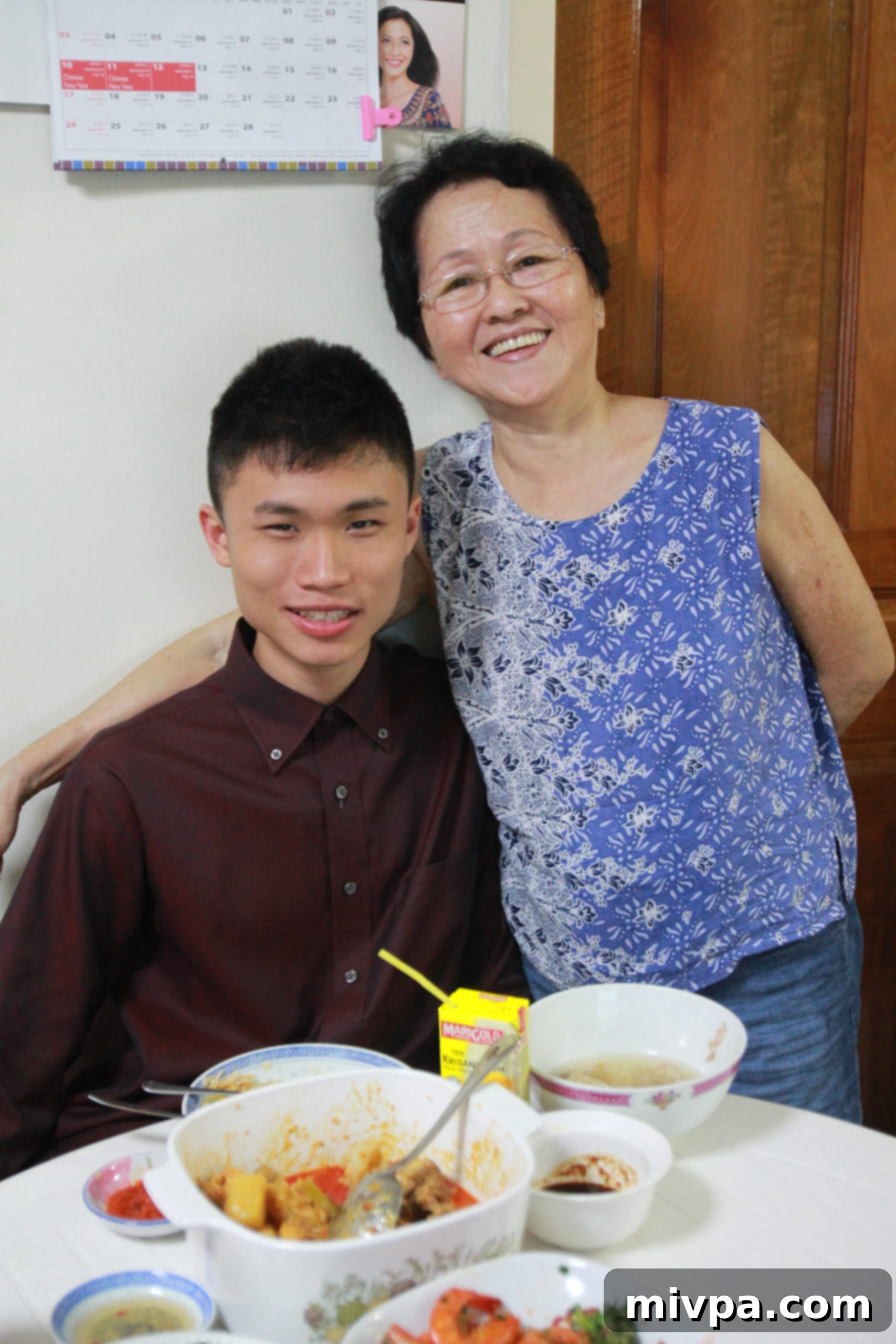 Generational bonding at Lunar New Year gathering