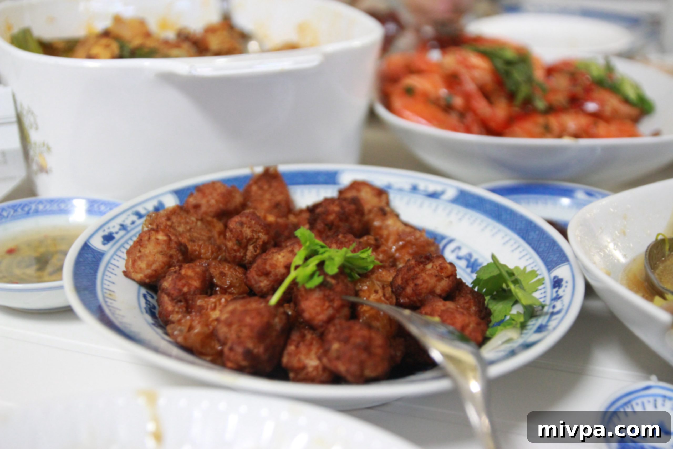 Grandma's handmade Ngo Hiang (Five-Spice Pork Rolls)