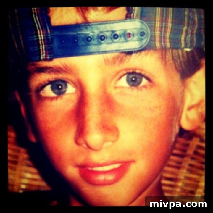 Juan as a boy