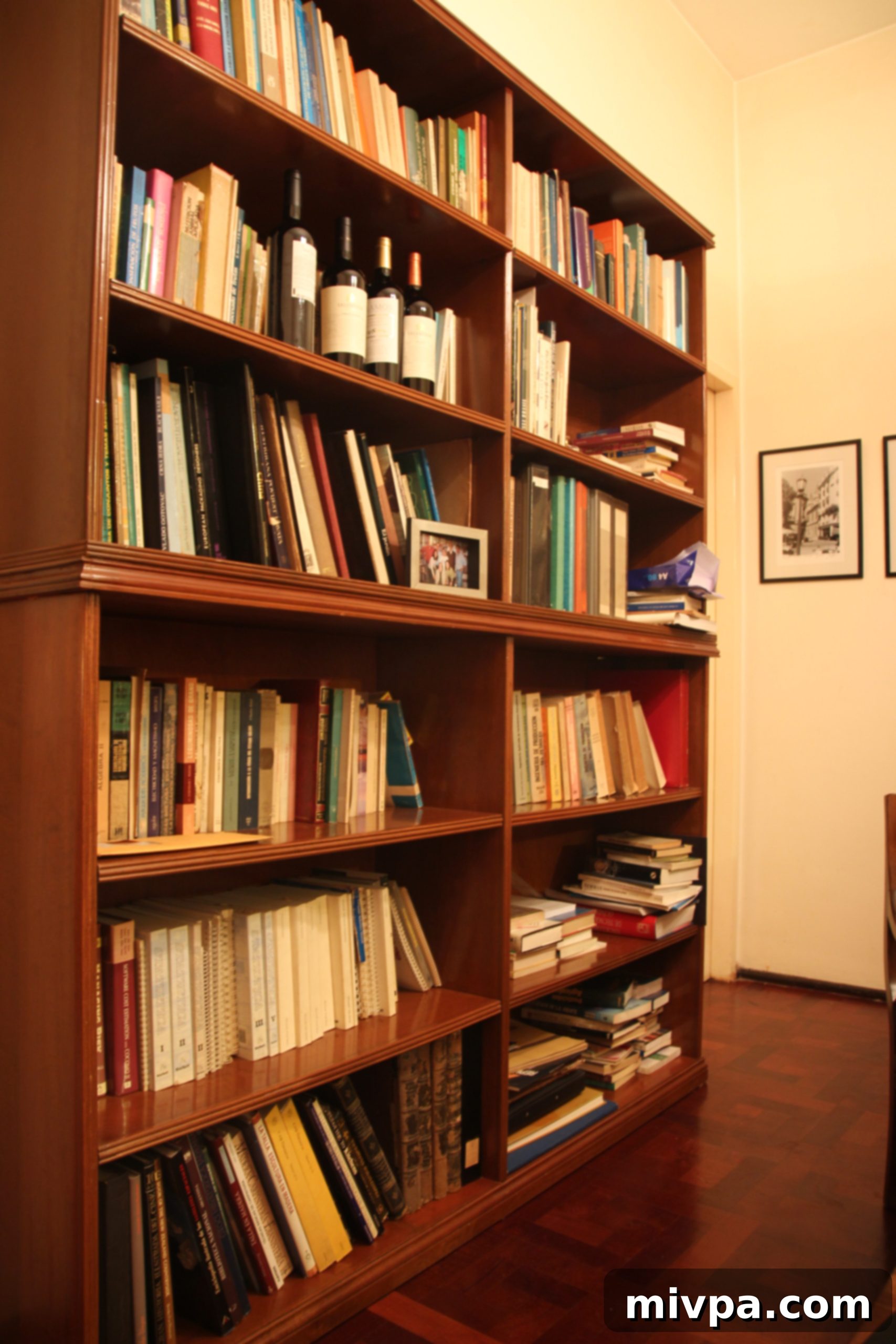Interior of Jorge's historic San Telmo apartment