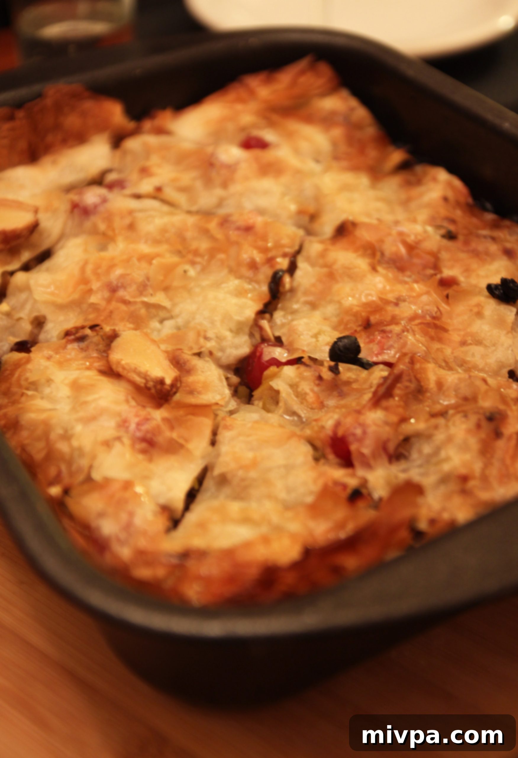 Homemade Baklava with various nuts and fruits