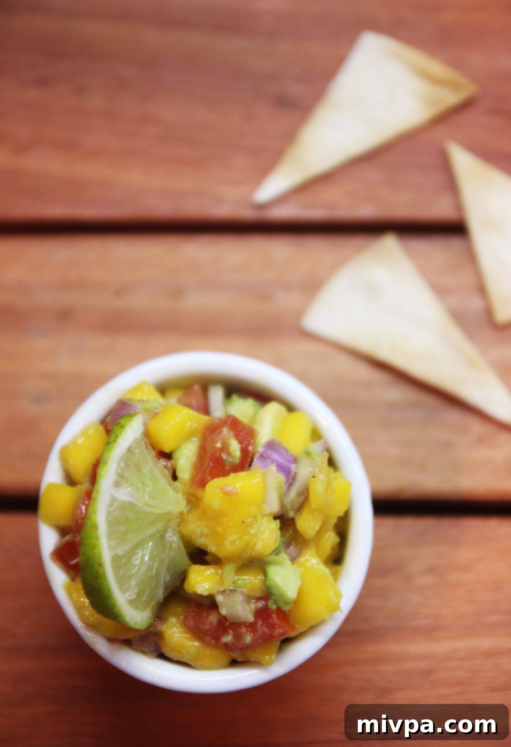 Mango Avocado Salsa & Homemade Tortilla Chips19