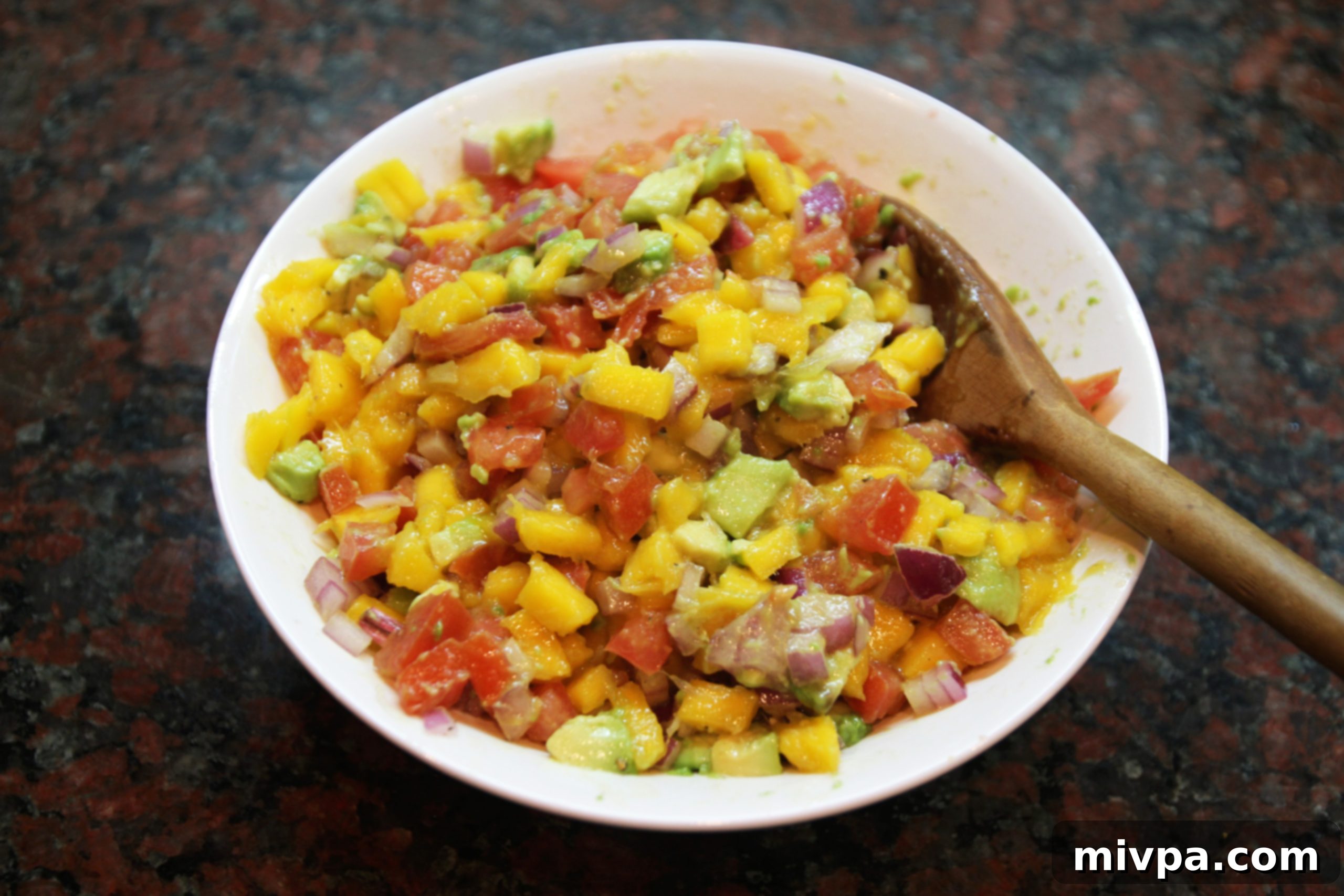 Mango Avocado Salsa & Homemade Tortilla Chips11