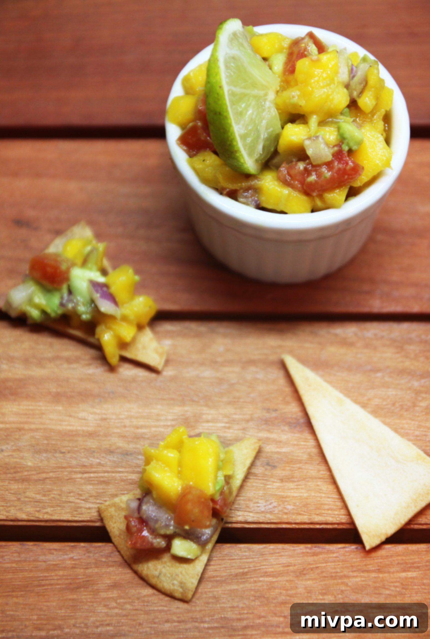 Mango Avocado Salsa & Homemade Tortilla Chips23