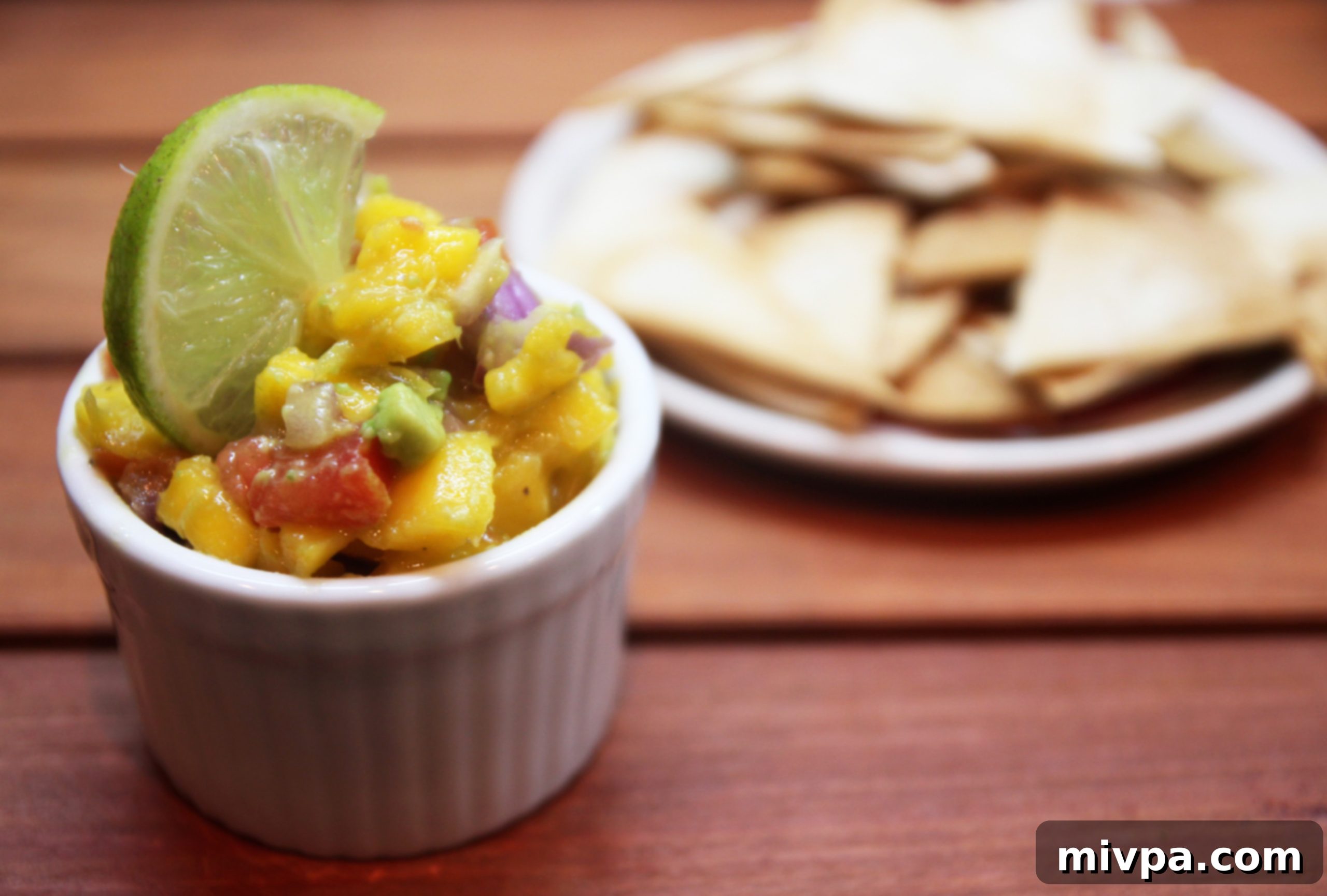 Mango Avocado Salsa & Homemade Tortilla Chips16