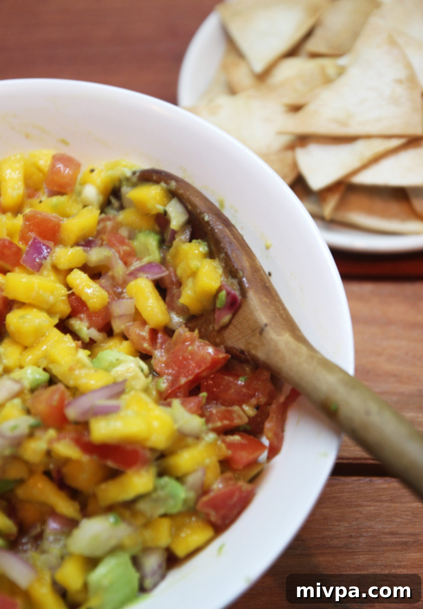 Mango Avocado Salsa & Homemade Tortilla Chips22