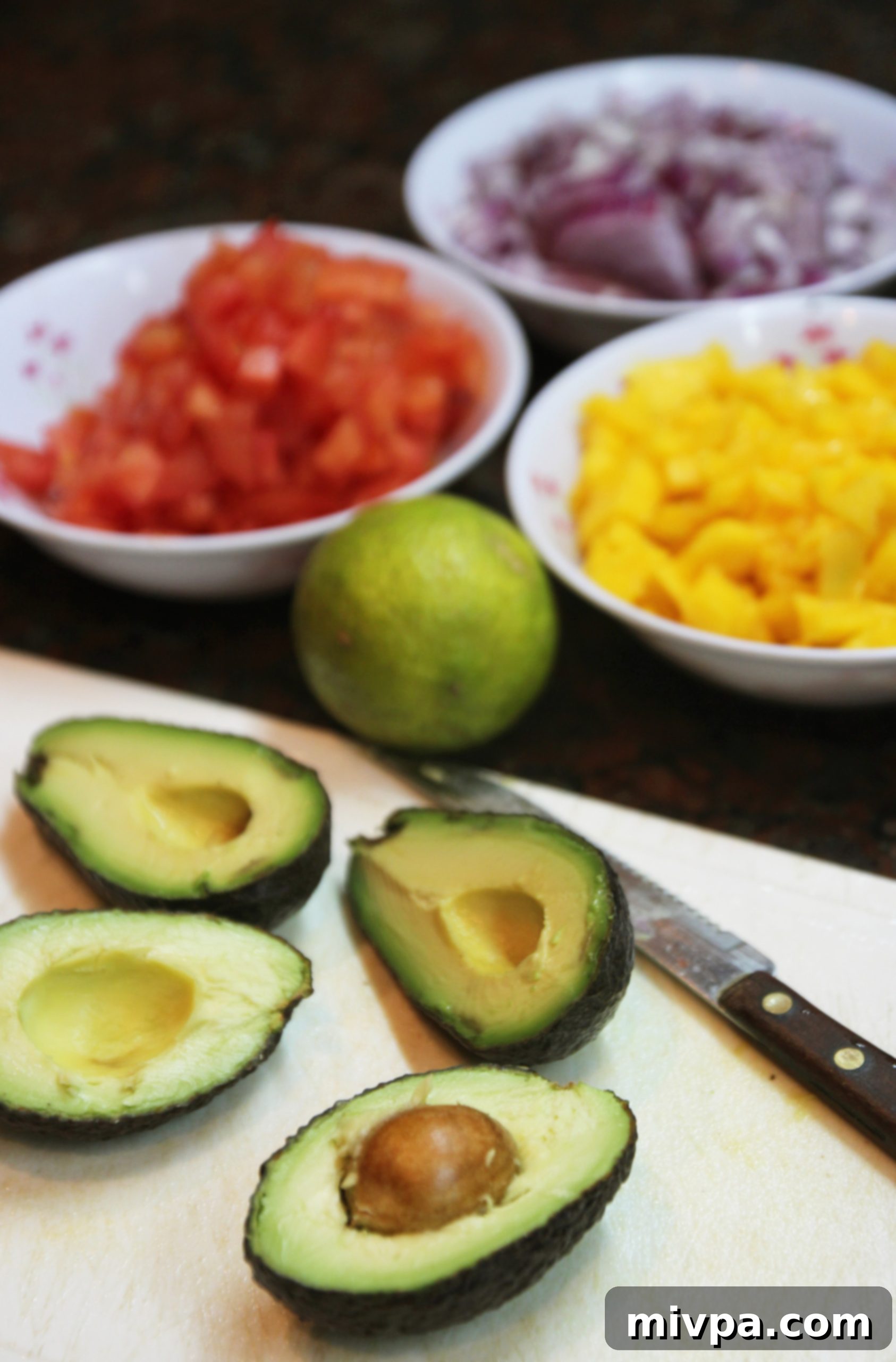 Mango Avocado Salsa & Homemade Tortilla Chips3