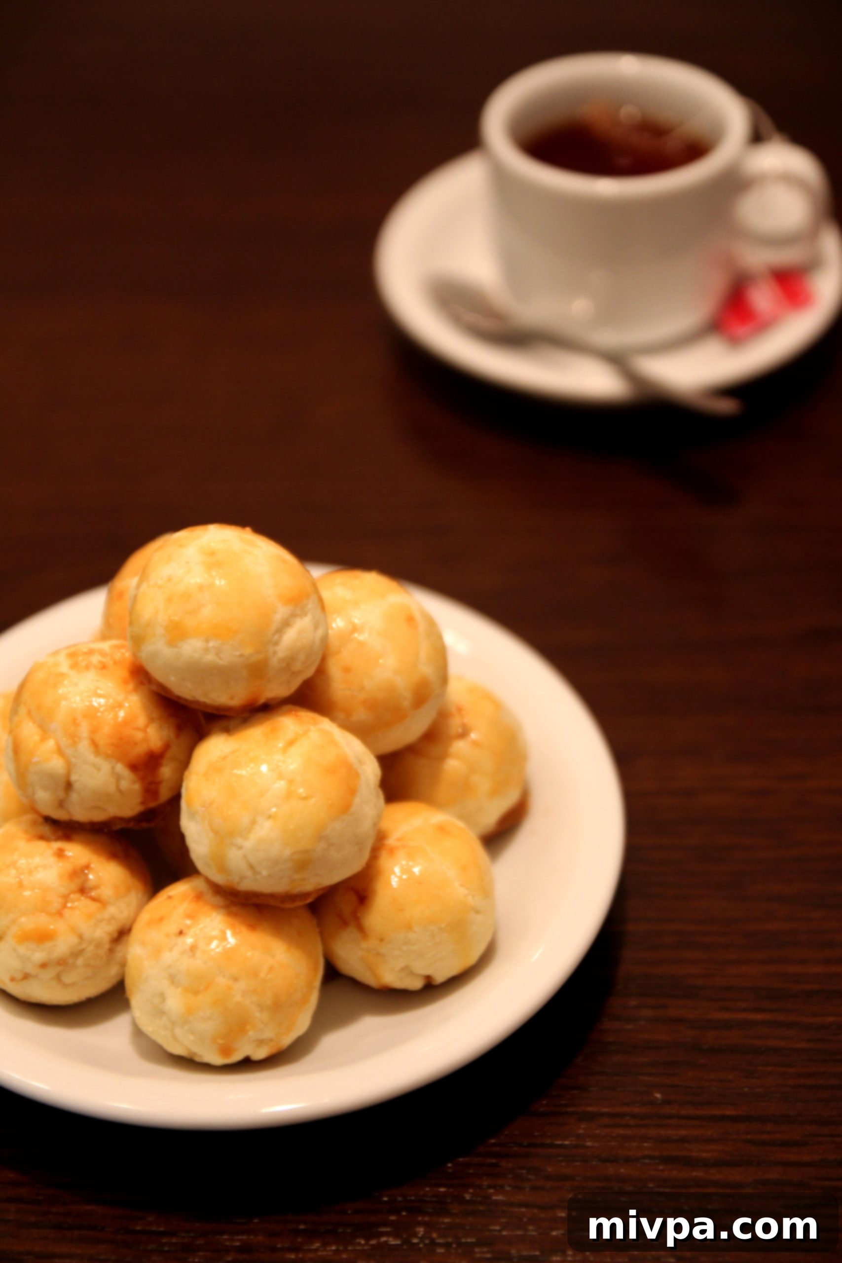 Pineapple Tarts baking in the oven