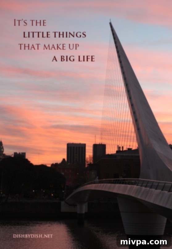 It's the little things that make up a big life - Embracing joy in everyday moments