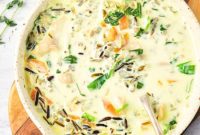 Creamy Chicken Wild Rice Soup Gluten Free Dairy Free
