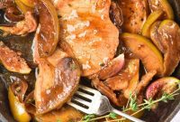 Pan-Seared Apple Pork Harvest