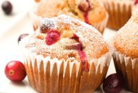 Zesty Gluten Free Dairy Free Cranberry Orange Muffins