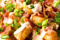 Ultimate Gluten Free Loaded Tater Tots